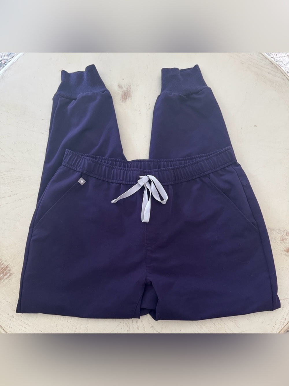 Figs Technical Collection Scrub Jogger Pants Eggplant Sz L